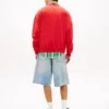 Sudadera Tommy Jeans con logotipo de bandera ondulada