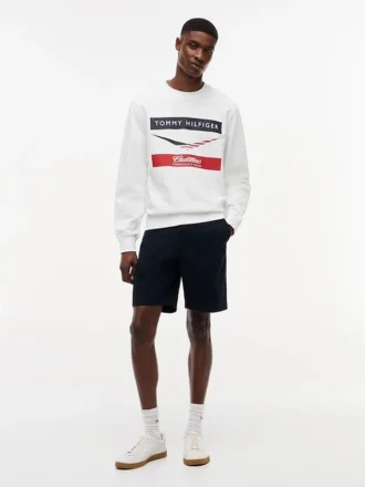 Sudadera Tommy x Cadillac F1® Team Chevron
