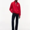 Sudadera Tommy x Cadillac F1® Team con cremallera de un cuarto