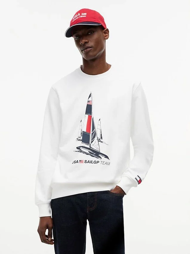 Sudadera Tommy x US SailGP Team Boat Sudadera Tommy x US SailGP Team Boat