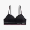 Sujetador bralette push-up con logotipo característico