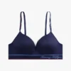 Sujetador bralette push-up con logotipo característico