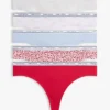 Tanga Mix con banda con logotipo, paquete de 5 Tanga Mix con banda con logotipo, paquete de 5