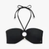 Top de bikini bandeau con anilla Top de bikini bandeau con anilla