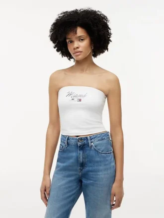 Top sin tirantes Tommy x Cadillac F1® Team Miami