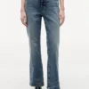 Vaqueros bootcut elásticos de talle medio Vaqueros bootcut elásticos de talle medio