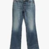 Vaqueros bootcut elásticos de talle medio Vaqueros bootcut elásticos de talle medio