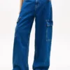 Vaqueros cargo de pierna ancha y holgada de Tommy Jeans