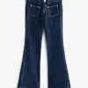 Vaqueros de tiro bajo con corte acampanado y bolsillos de Tommy Jeans