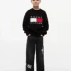 Vaqueros holgados con estampado de grafitis Hilfiger para niño Vaqueros holgados con estampado de grafitis Hilfiger para niño