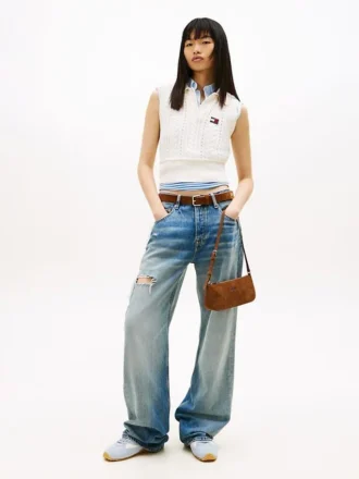 Vaqueros rectos desgastados de Tommy Jeans