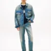 Vaqueros rectos desgastados de Tommy Jeans