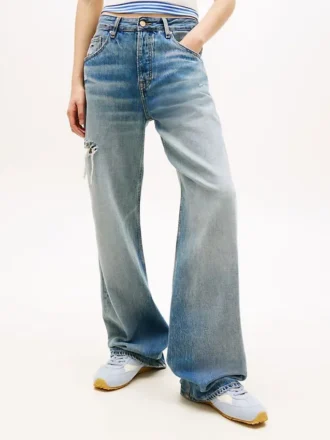 Vaqueros rectos desgastados de Tommy Jeans