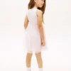 Vestido combinado de tul a rayas para niña Vestido combinado de tul a rayas para niña