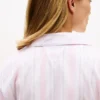 Vestido de dormir de popelín a rayas