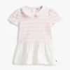 Vestido de rayas para bebés