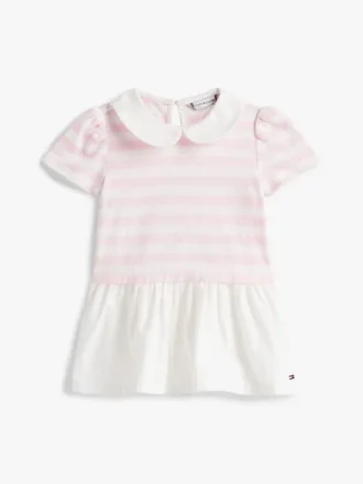 Vestido de rayas para bebés Vestido de rayas para bebés