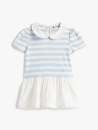 Vestido de rayas para bebés Vestido de rayas para bebés