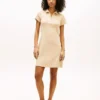 Vestido polo con cremallera