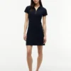 Vestido polo con cremallera