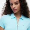 Vestido polo con cremallera