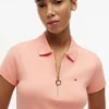 Vestido polo con cremallera