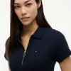 Vestido polo con cremallera
