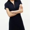 Vestido polo con cremallera