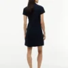 Vestido polo con cremallera