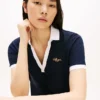 Vestido polo con el logotipo de Hilfiger bordado Vestido polo con el logotipo de Hilfiger bordado