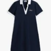 Vestido polo con el logotipo de Hilfiger bordado Vestido polo con el logotipo de Hilfiger bordado