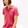 Vestido polo de algodón elástico de corte clásico Vestido polo de algodón elástico de corte clásico