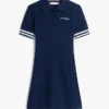 Vestido polo de rayas para niña