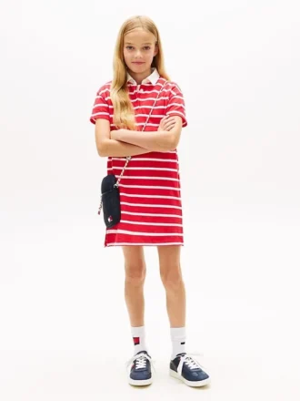 Vestido polo de rugby para niña