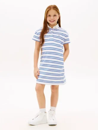 Vestido polo de rugby para niña