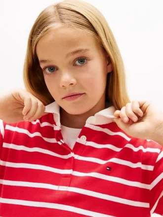 Vestido polo de rugby para niña