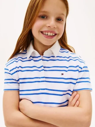 Vestido polo de rugby para niña