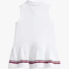 Vestido polo elástico sin mangas para bebés