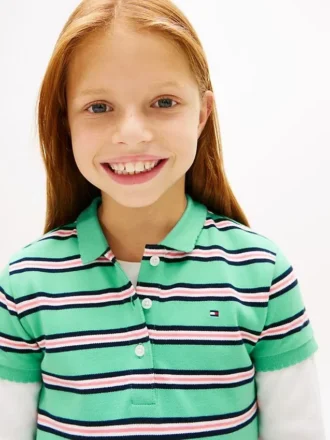Vestido polo para niña