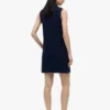 Vestido polo sin mangas de piqué elástico Vestido polo sin mangas de piqué elástico