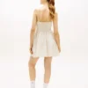 Vestido skater de mezcla de lino de Tommy Jeans Vestido skater de mezcla de lino de Tommy Jeans