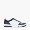Zapatillas bajas de mezcla de piel Zapatillas bajas de mezcla de piel