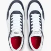 Zapatillas bajas de mezcla de piel Zapatillas bajas de mezcla de piel