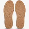 Zapatillas bajas de mezcla de piel