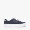Zapatillas con plataforma de lona Zapatillas con plataforma de lona