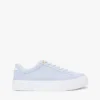 Zapatillas con plataforma de lona Zapatillas con plataforma de lona
