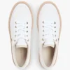 Zapatillas con plataforma de lona de texturas mixtas Zapatillas con plataforma de lona de texturas mixtas