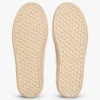 Zapatillas con plataforma de lona de texturas mixtas