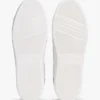 Zapatillas con plataforma de mezcla de piel Zapatillas con plataforma de mezcla de piel