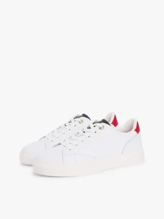 Zapatillas con suela de copa de cuero